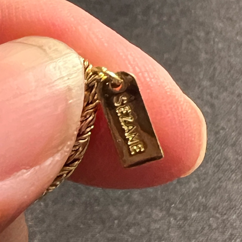 Sezane Gold Layered Necklace - Picture 4 of 6